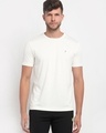 Shop Men's White Casual T-shirt-Front