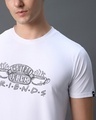 Shop Men's White Central Perk Graphic Printed T-shirt