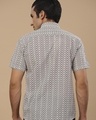Shop Men's White Chevron Printed Shirt-Full