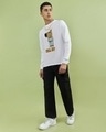 Shop Men's White Chill Guy Graphic Printed Oversized T-shirt