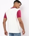 Shop Men's White Color Block Henley T-shirt-Design