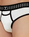 Shop Pack of 3 Men's White Vibe Antimicrobial Micro Modal Briefs