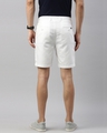 Shop Men's White Cotton Linen Shorts-Design