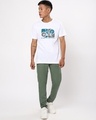 Shop Men's White Cycle Graphic Printed T-shirt-Full