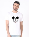 Shop Men's White Dab Graphic Printed T-shirt-Front