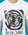 Shop Men's White Doctor Strange Graphic Printed T-shirt