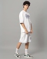 Shop Men's White Duds Inda House Typography Oversized Fit Co-ordinates-Design