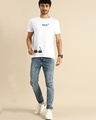 Shop Men's White E= Mc2 Graphic Printed T-shirt-Full