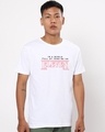 Shop Men's White Eleven Typography T-shirt-Front