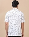 Shop Men's White Embroidered Oversized Shirt-Full