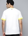 Shop Men's White Enroute Typography Slim Fit T-shirt-Full