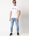 Shop Men's White Esc Artist Cotton T-shirt