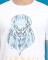 Shop Men's White Eternals Graphic Printed T-shirt