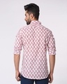 Shop Men's White Ethnic Motif Printed Slim Fit Shirt-Design