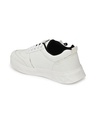 Shop Men's White Fashion Typography Casual Shoes-Full