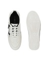 Shop Men's White Fashion Typography Casual Shoes