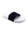 Shop Men's White Sliders-Front