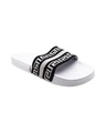 Shop Men's White Sliders-Front
