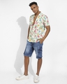 Shop Men's White All Over Floral Printed Shirt