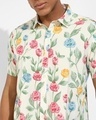 Shop Men's White All Over Floral Printed Shirt