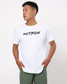 Shop Men's White Friends Mitron Typography T-shirt-Front