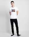 Shop Men's White Friends Photographic Graphic Printed T-shirt-Design