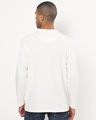 Shop Men's White Full Sleeve Henley T-shirt-Design