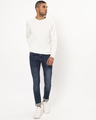 Shop Men's White Full Sleeve Henley T-shirt-Full