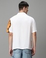 Shop Men's White Garfield Graphic Printed Oversized Shirt-Design