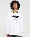 Shop Men's White Gotham City T-shirt-Front