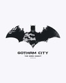 Shop Men's White Gotham City T-shirt-Full
