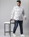 Shop Men's White Graphic Design Stylish Full Sleeve Casual Shirt