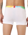 Shop Pack of 2 Men's White Graphic Printed Cotton Trunks-Full