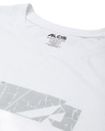 Shop Men's White Graphic Printed Slim Fit T-shirt