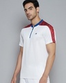 Shop Men's White Graphic Printed Slim Fit T-shirt-Design