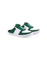 Shop Men's White & Green Color Block Casual Shoes