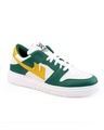 Shop Men's White & Green Color Block Sneakers-Design