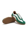 Shop Men's White & Green Rippers Jade Color Block Low-Top Sneakers-Design