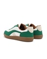 Shop Men's White & Green Rippers Jade Color Block Low-Top Sneakers