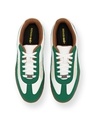 Shop Men's White & Green Rippers Jade Color Block Low-Top Sneakers