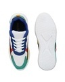 Shop Men's White & Green Premium Sneakers