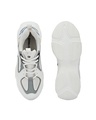 Shop Men's White & Grey Color Block Casual Shoes