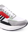 Shop Men's White & Grey Color Block Casual Shoes