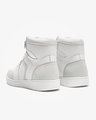 Shop Men's White & Grey Color Block High Top Sneakers