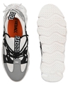 Shop Men's White & Grey Color Block Lace-Ups Sneakers-Design