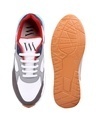 Shop Men's White & Grey Color Block Sneakers-Design