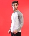 Shop Men's White & Grey Regular Fit Shirt-Design