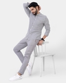 Shop Men's White & Grey Striped Shirt