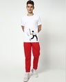 Shop Men's White Gully Cricket T-shirt-Design