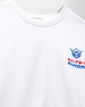 Shop Men's White Gundam Mobile Suit Graphic Printed Oversized T-shirt